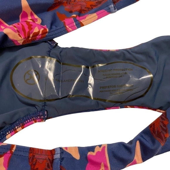 Vix Basic Bottom Blue Floral NWOT - Picture 4 of 8